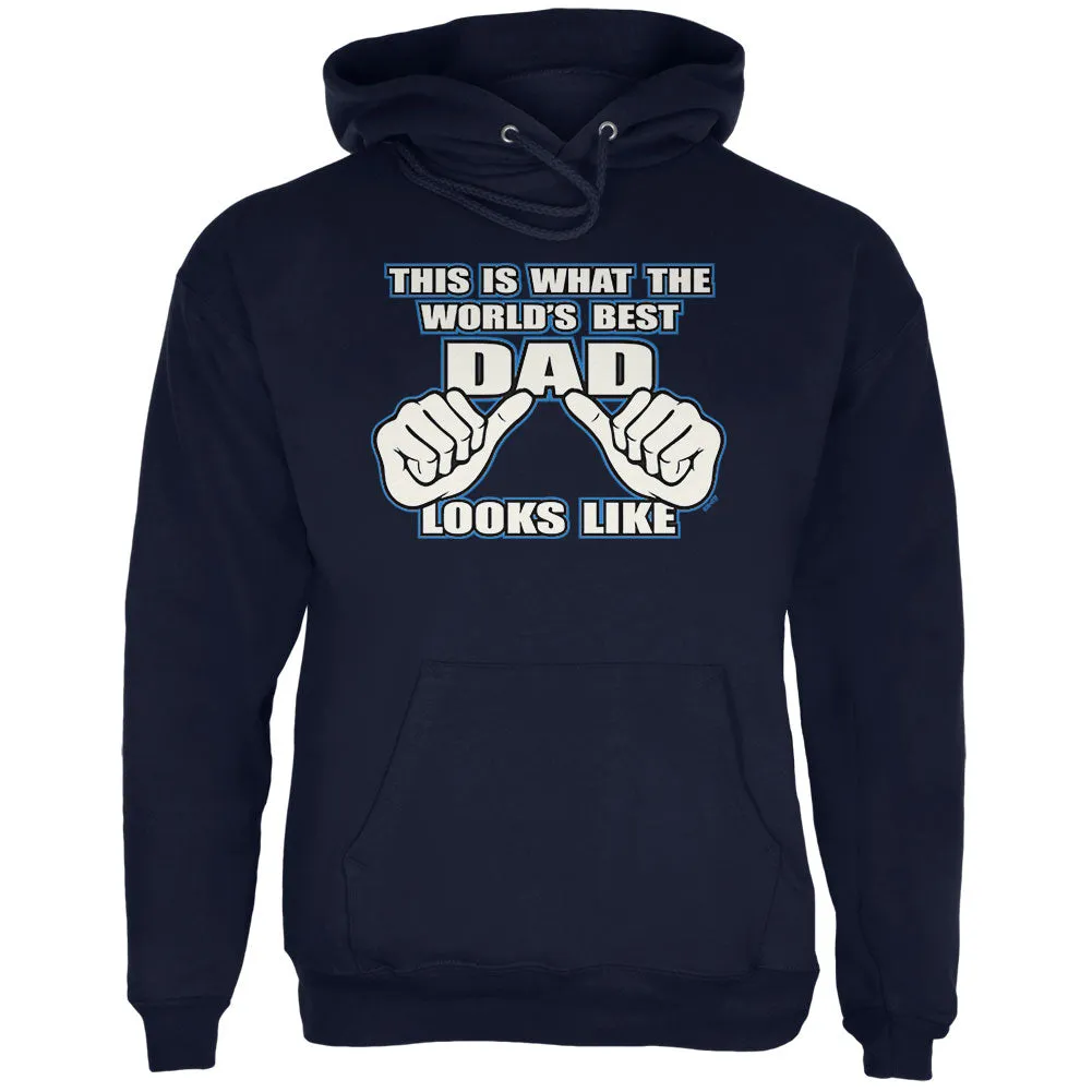 This Is What The Worlds Best Dad Looks Like Mens Hoodie sold by Old Glory