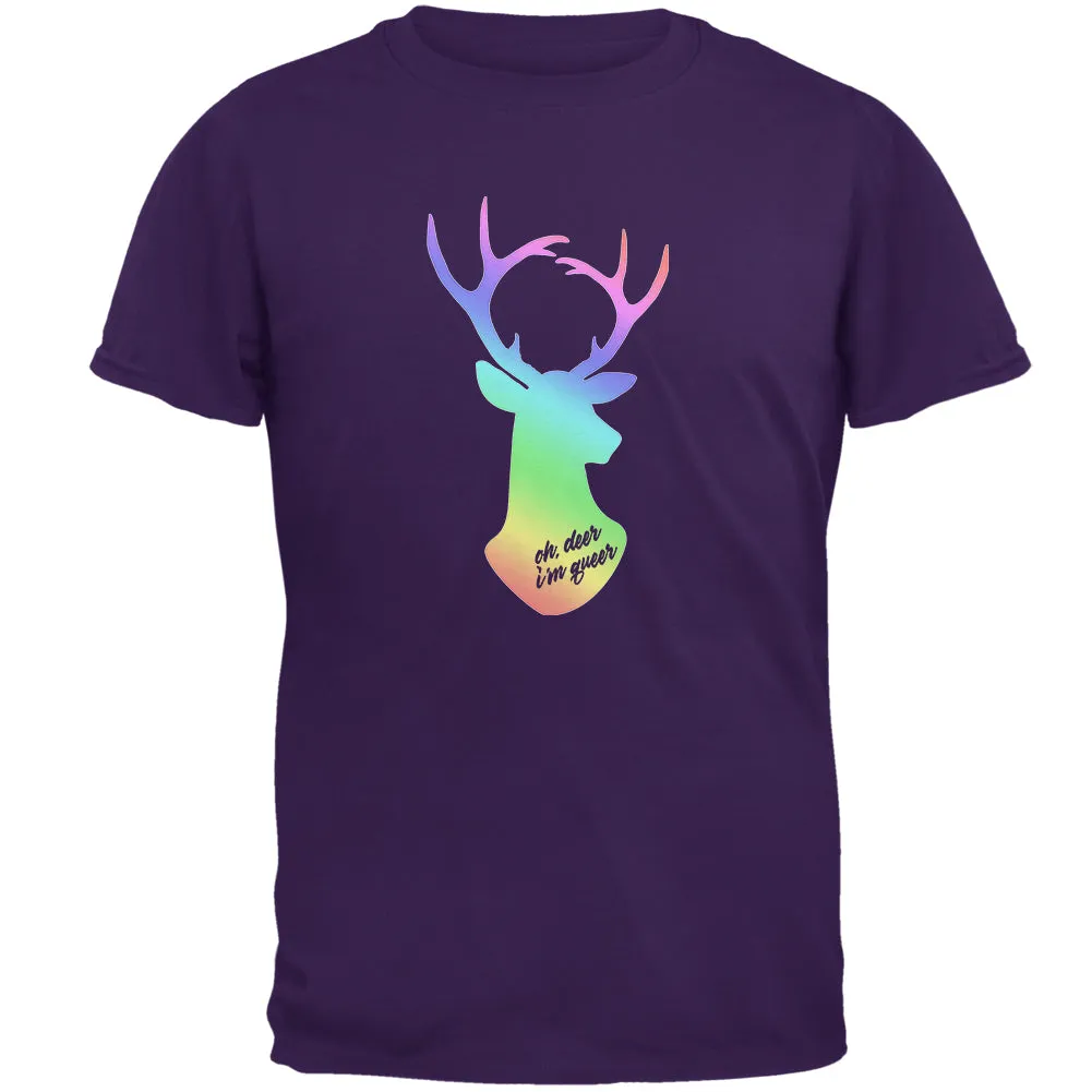 LGBTQ Oh Deer I'm Queer Mens T Shirt sold by Old Glory product image thumbnail 4
