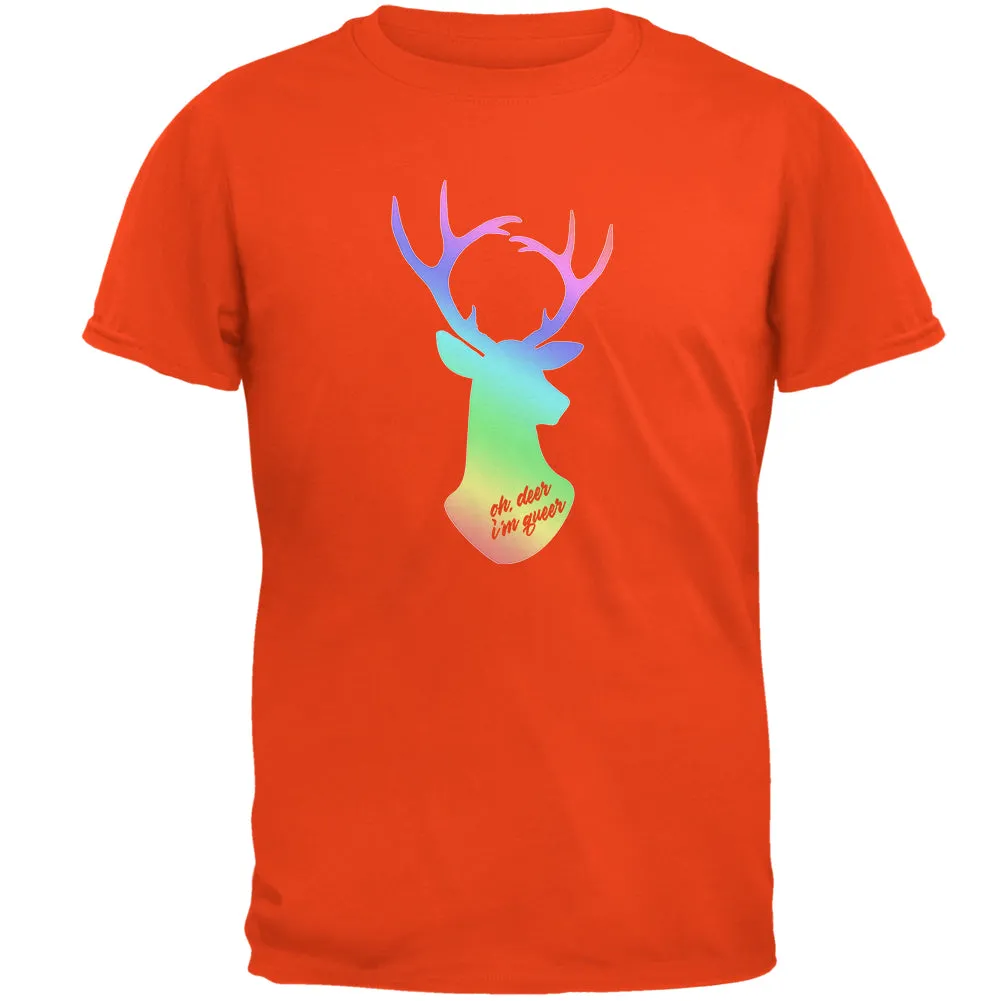 LGBTQ Oh Deer I'm Queer Mens T Shirt sold by Old Glory product image thumbnail 2