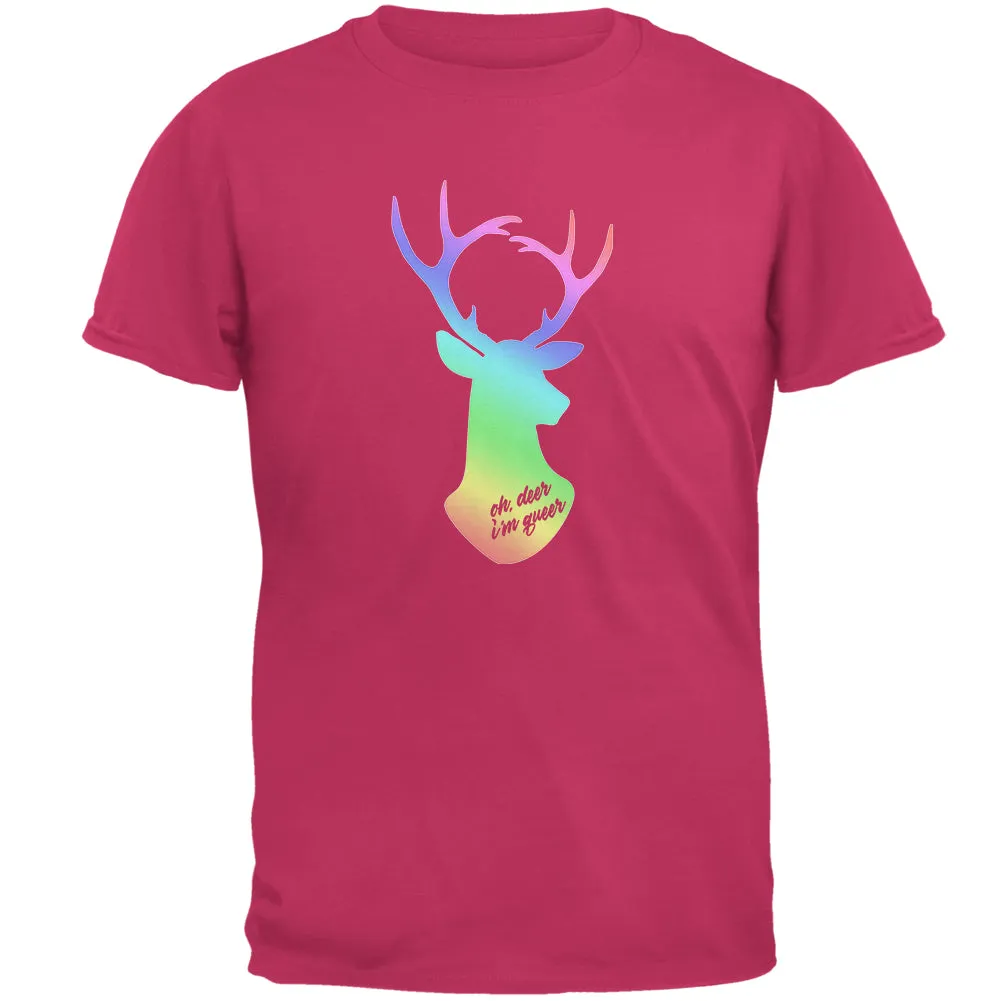 LGBTQ Oh Deer I'm Queer Mens T Shirt sold by Old Glory product image thumbnail 3