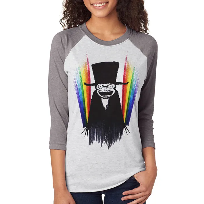 Babadook Pride LGBTQ Rainbow Unisex Raglan T Shirt sold by Old Glory