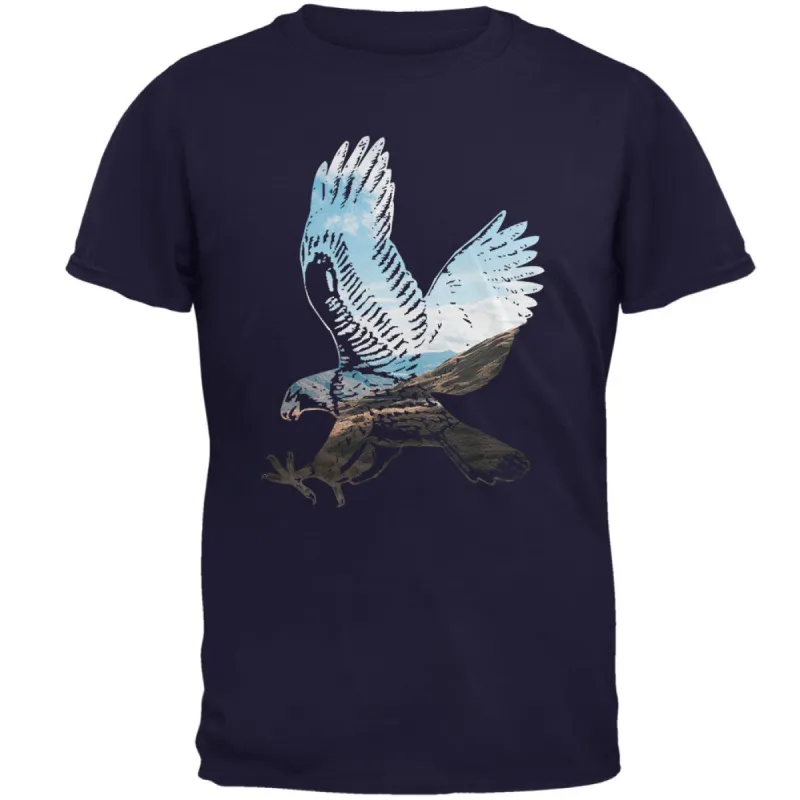 4th of July Eagle Freedom America USA Mens T Shirt sold by Old Glory