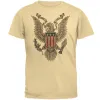 4th Of July Born Free American Eagle Mens T Shirt sold by Old Glory