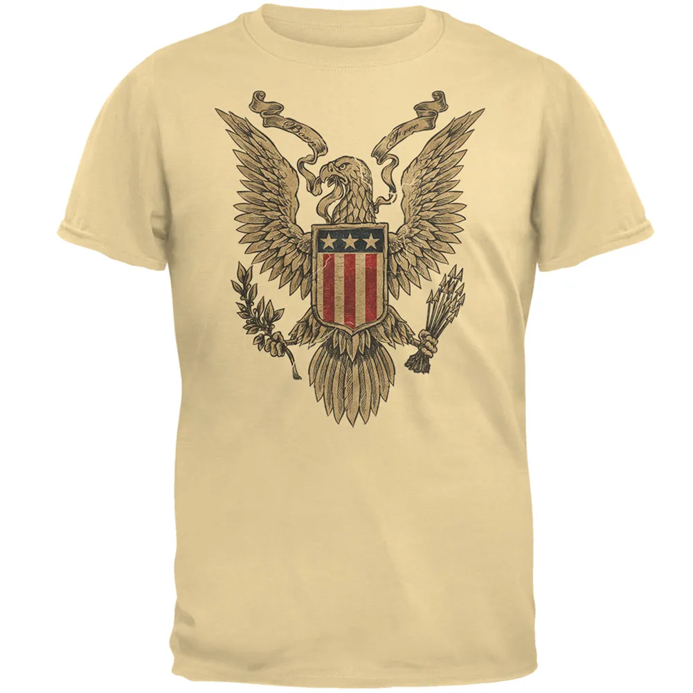 4th Of July Born Free American Eagle Mens T Shirt sold by Old Glory product image thumbnail 4
