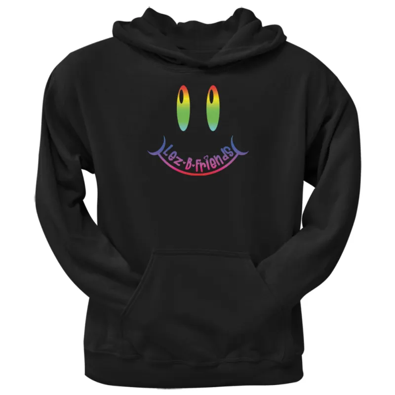 Lesbian Friends Black Adult Hoodie sold by Old Glory