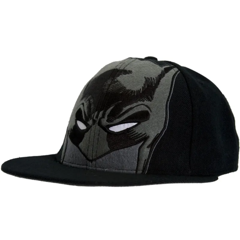 Batman - Actiglo Eyes Black Fitted Cap sold by Old Glory