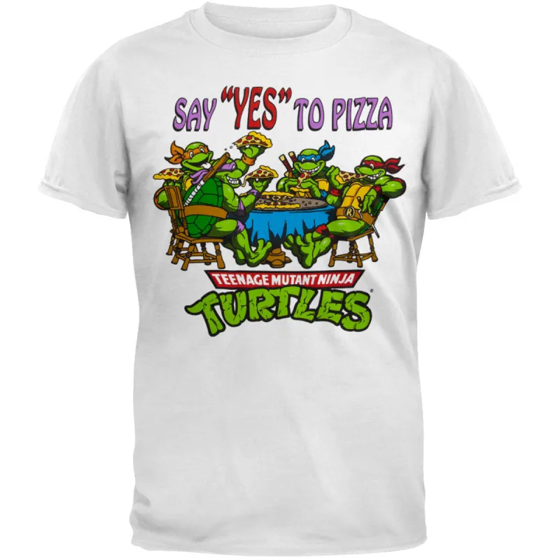 Teenage Mutant Ninja Turtles - Yes To Pizza Soft T-Shirt sold by Old Glory