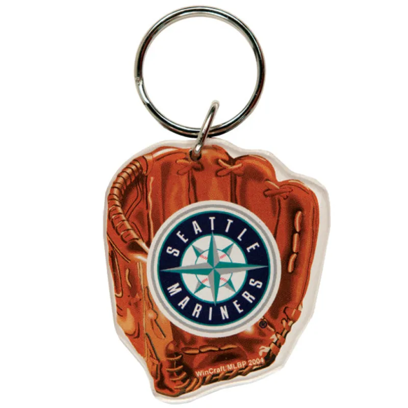 Seattle Mariners - Glove Logo Acrylic Keychain sold by Old Glory