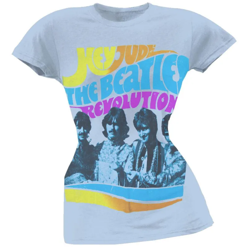 The Beatles - Hey Jude Revolution Juniors T-Shirt sold by Old Glory