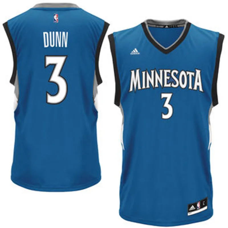 Minnesota Timberwolves - Kris Dunn Adidas Replica Home Jersey sold by Old Glory