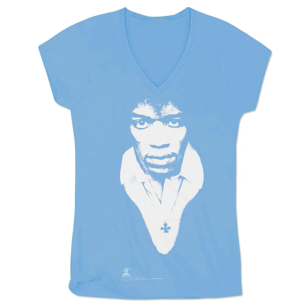 Jimi Hendrix - Experience Hendrix 2016 Monotone Juniors T Shirt sold by Old Glory