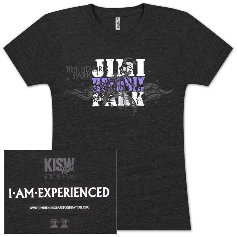 Jimi Hendrix - 2016 Park Foundation Womens T Shirt sold by Old Glory