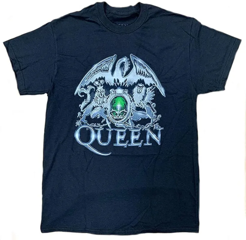 Queen - Metal Crest Mens T Shirt sold by Old Glory