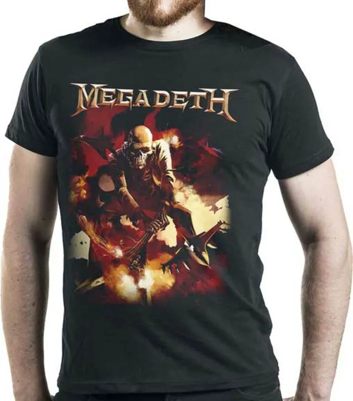 Megadeth - Smashed Guitar Mens T Shirt sold by Old Glory