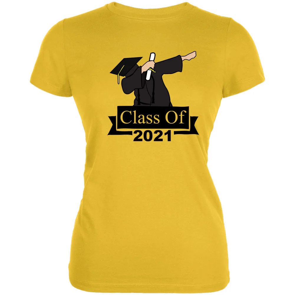 Dabbing Graduate Class of 2021 Juniors Soft T Shirt sold by Old Glory product image thumbnail 4