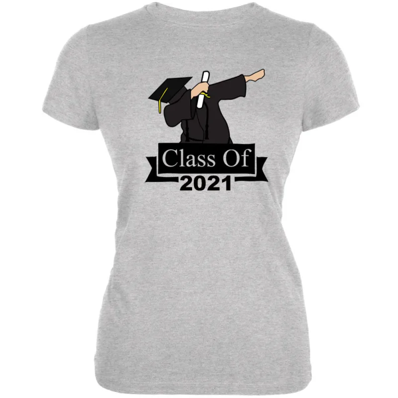 Dabbing Graduate Class of 2021 Juniors Soft T Shirt sold by Old Glory