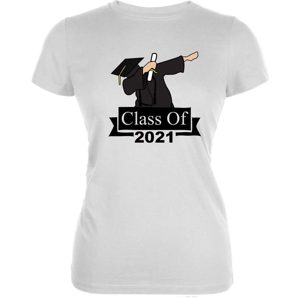 Dabbing Graduate Class of 2021 Juniors Soft T Shirt sold by Old Glory product image thumbnail 2
