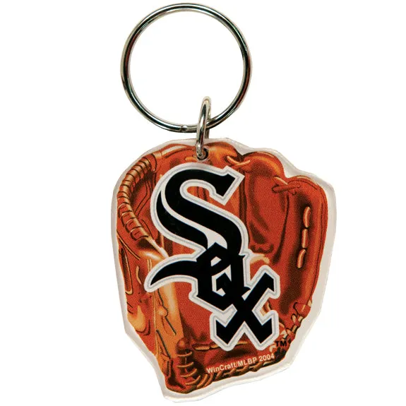 Chicago White Sox - Glove Logo Acrylic Keychain sold by Old Glory