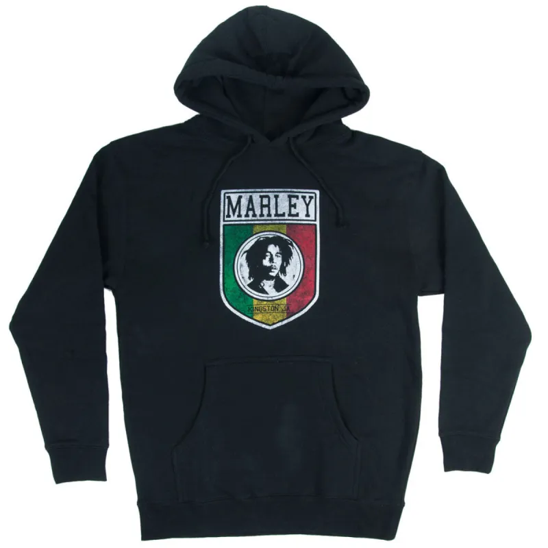 Bob Marley - Kingston Jamaica Mens Pullover Hoodie sold by Old Glory