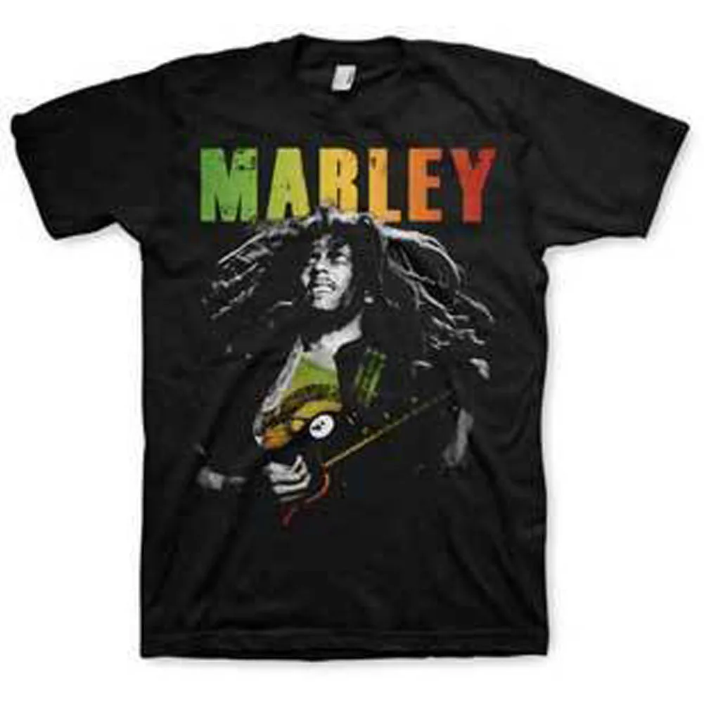 Bob Marley - Jammin Gradient Mens T Shirt sold by Old Glory