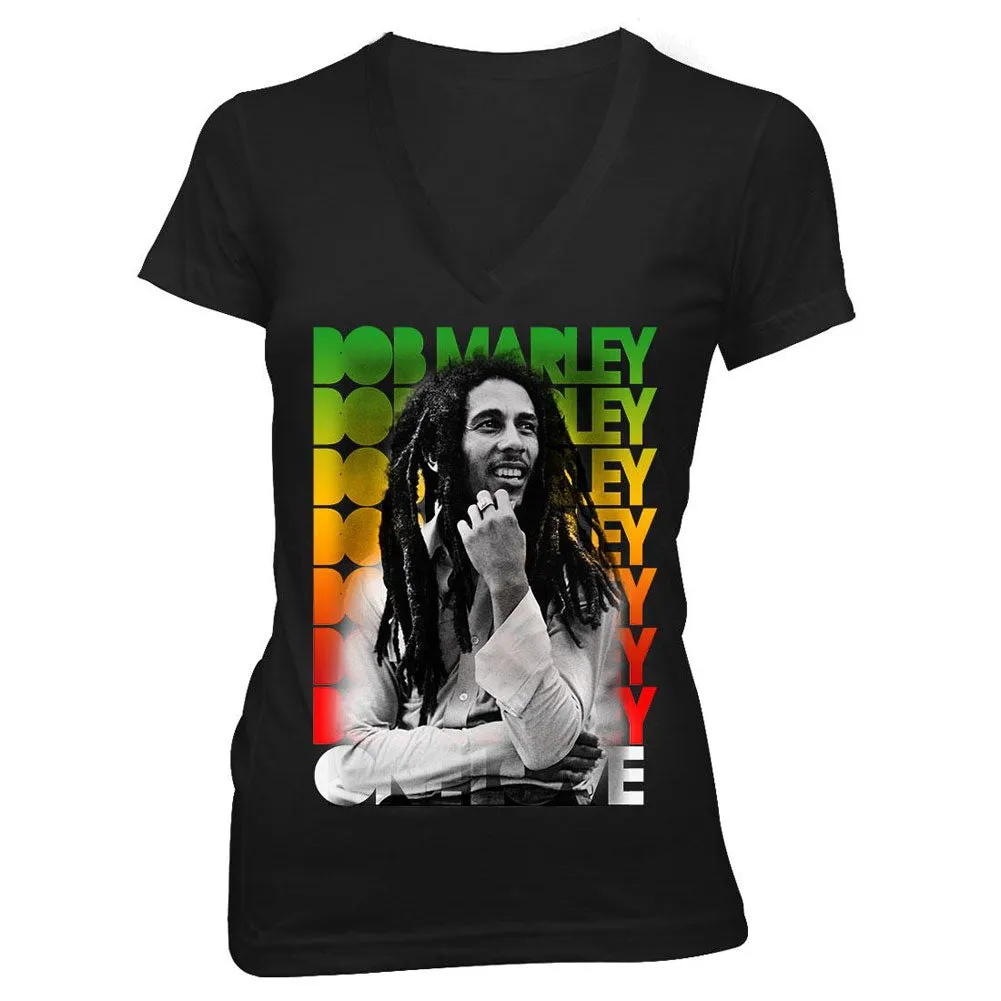 Bob Marley - Bloc Rasta Juniors T Shirt sold by Old Glory