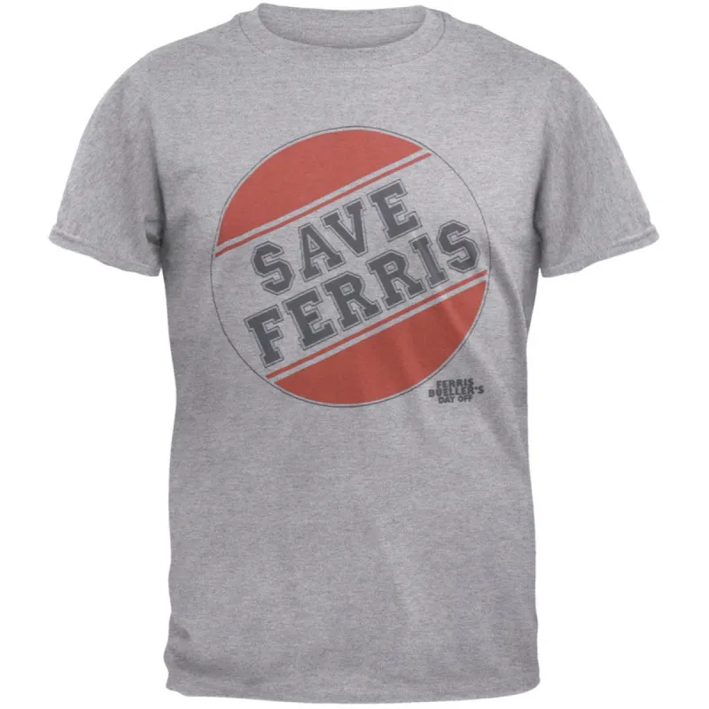 Ferris Bueller - Red Logo T-Shirt sold by Old Glory