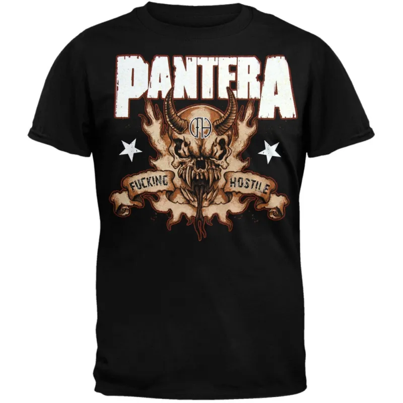 Pantera - Hostile Skull T-Shirt sold by Old Glory