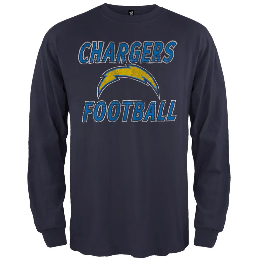 San Diego Chargers - Flanker Logo Premium Long Sleeve T-Shirt sold by Old Glory