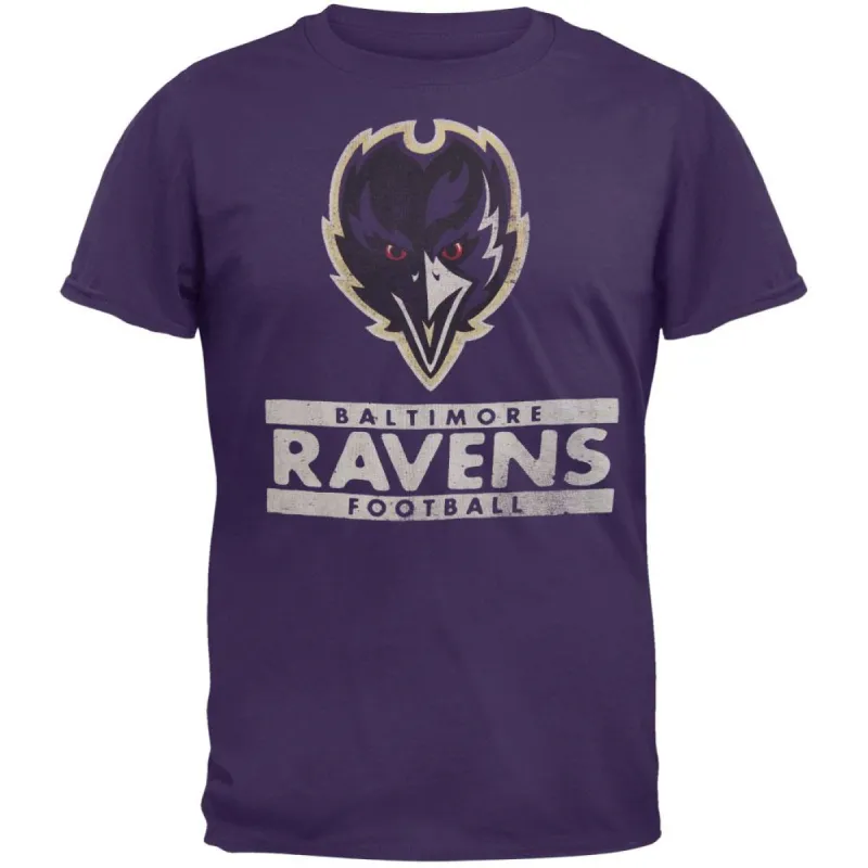 Baltimore Ravens - Flanker Premium T-Shirt sold by Old Glory