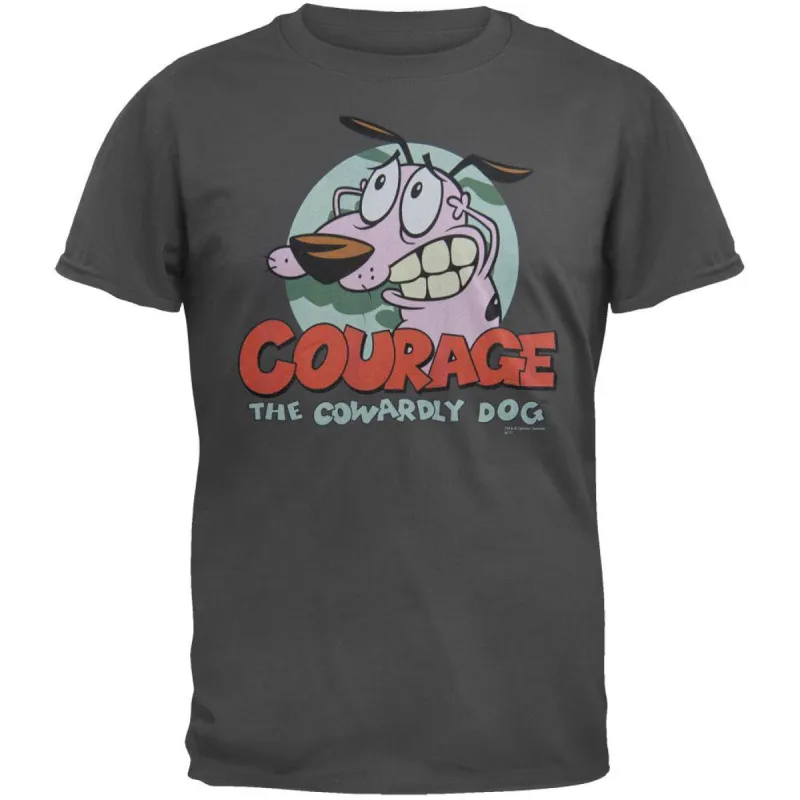 Courage the Cowardly Dog - Nervous Logo T-Shirt sold by Old Glory