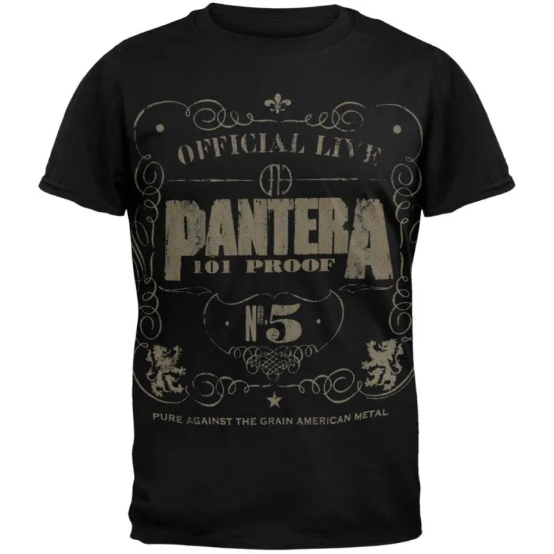 Pantera - 101 Proof Soft T-Shirt sold by Old Glory