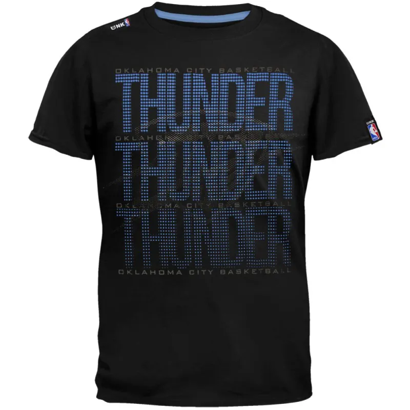 Oklahoma City Thunder - Pinpoint T-Shirt sold by Old Glory