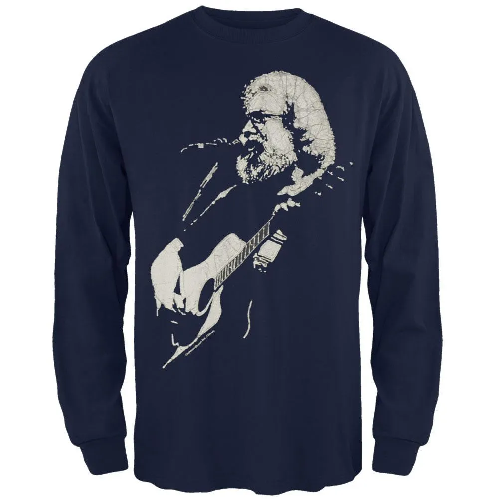 Jerry Garcia - Acoustic Long Sleeve T-Shirt sold by Old Glory