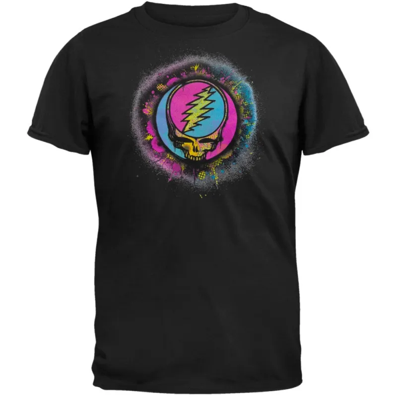 Grateful Dead - Splatter SYF Black T-Shirt sold by Old Glory