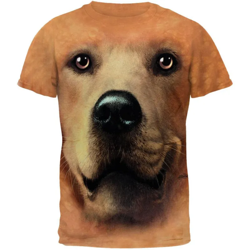 Golden Face T-Shirt sold by Old Glory