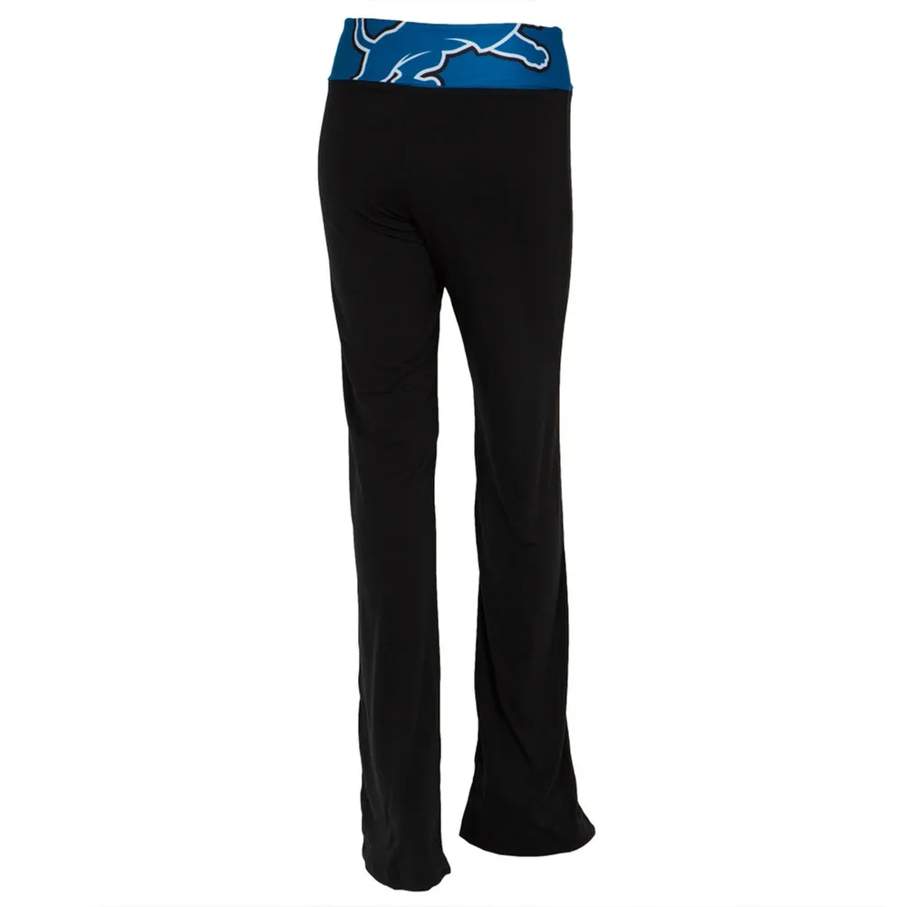 Detroit Lions - Flip Down Waistband Logo Juniors Yoga Pants sold by Old Glory product image thumbnail 2