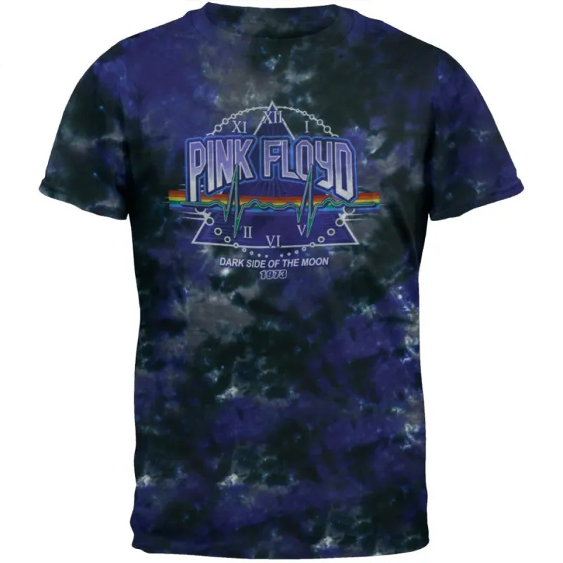 Pink Floyd - Ticking Away Tie Dye T-Shirt sold by Old Glory