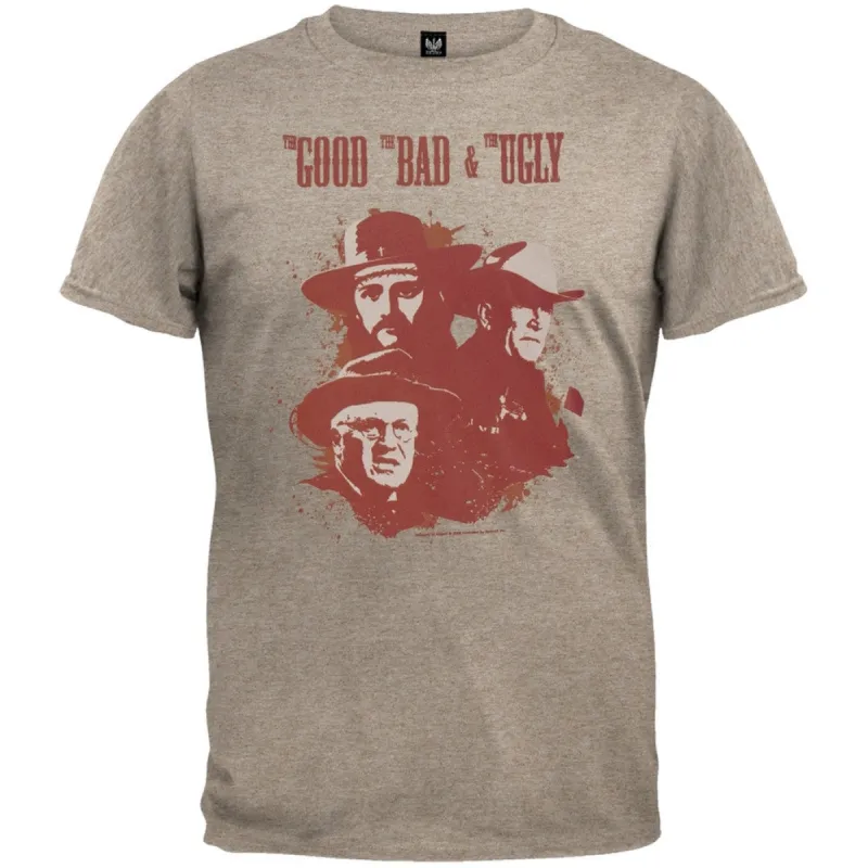 Good Bad & Ugly - 3 Men Logo T-Shirt sold by Old Glory