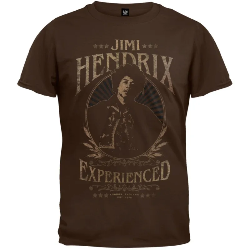 Jimi Hendrix - London England Est. 1969 Soft T-Shirt sold by Old Glory