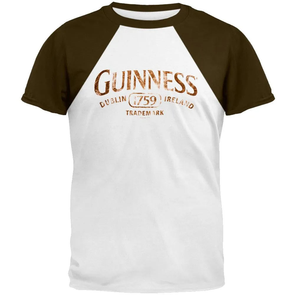Guinness - Brown Ringer T-Shirt sold by Old Glory