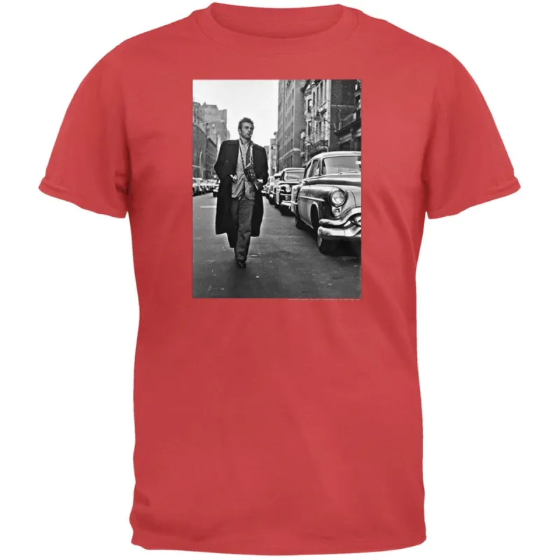 James Dean - Nyc Camera Soft T-Shirt sold by Old Glory