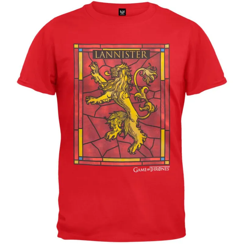 Game of Thrones - Lannister Stained Glass T-Shirt sold by Old Glory