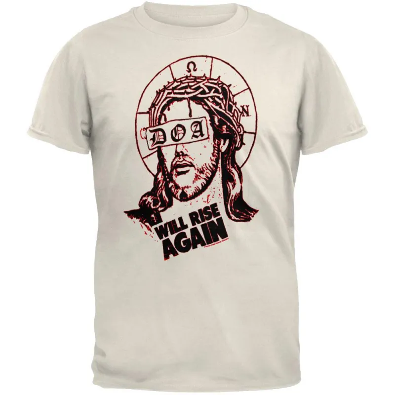 D.O.A. - Will Rise Again Soft T-Shirt sold by Old Glory