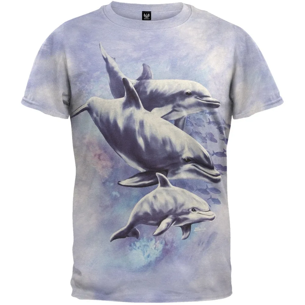 Dolphin Family Trio T-Shirt sold by Old Glory