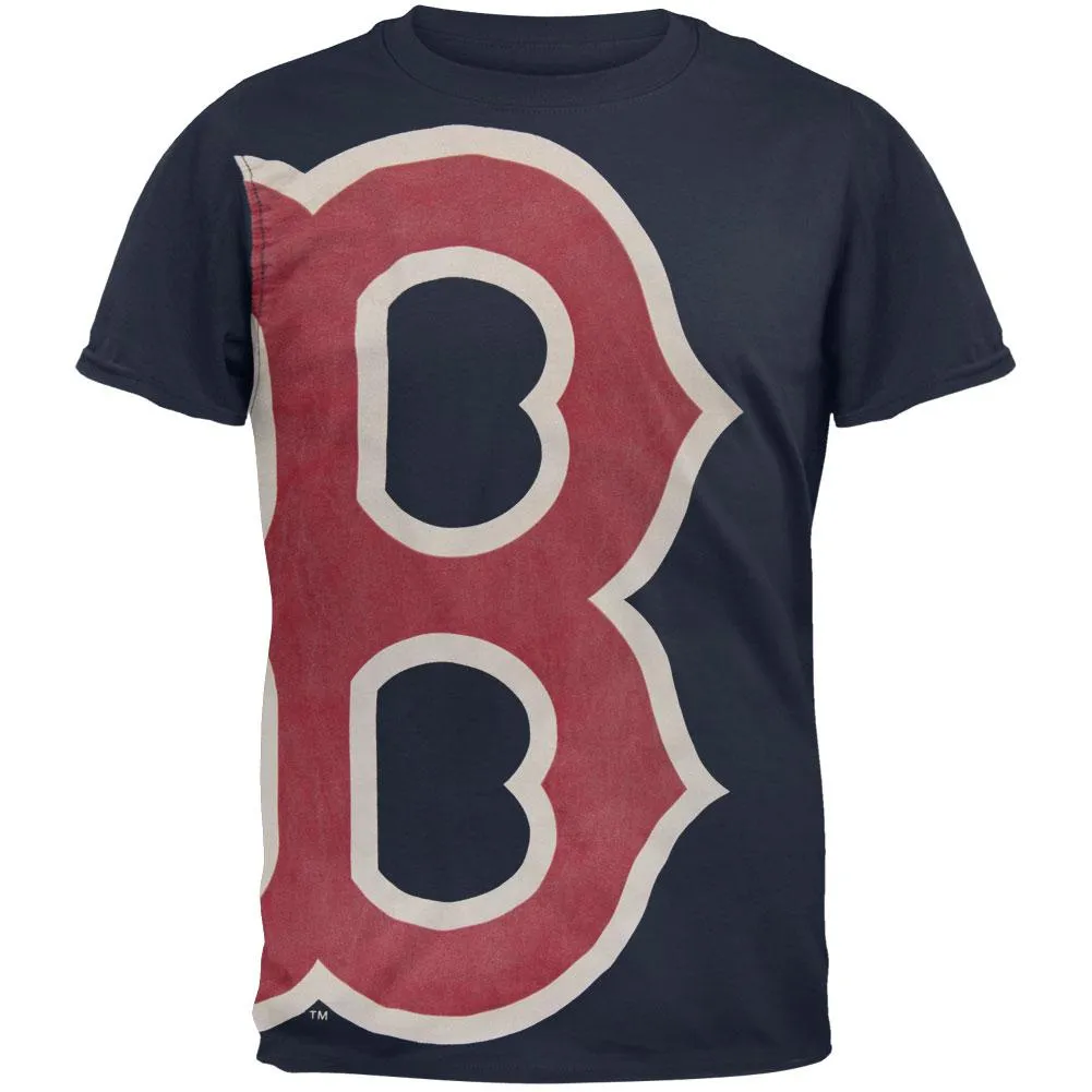Boston Red Sox - Overgrown Logo Soft T-Shirt sold by Old Glory