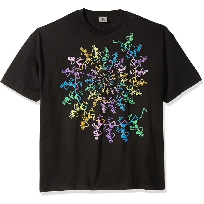Grateful Dead - Spiral Skeletons Mens T Shirt sold by Old Glory