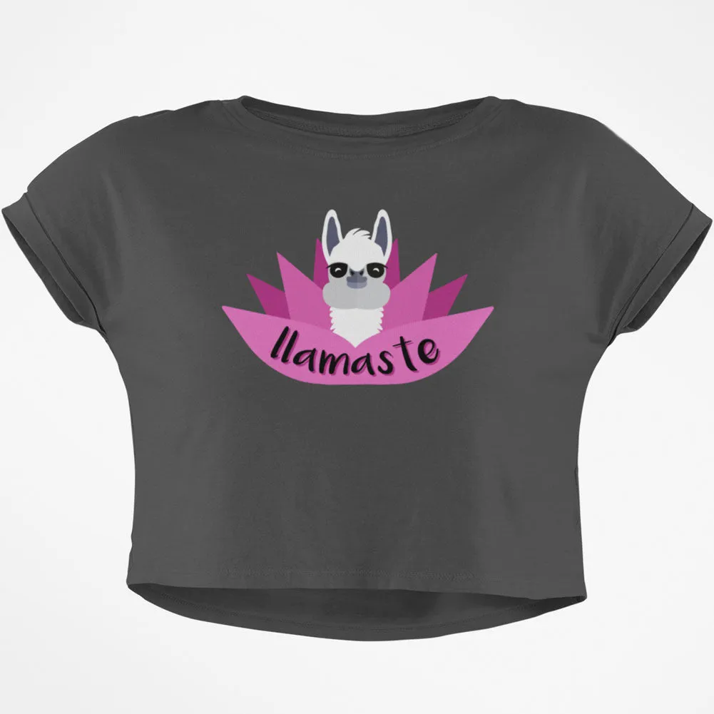Llamaste Junior Boxy Crop Top T Shirt sold by Old Glory product image thumbnail 2