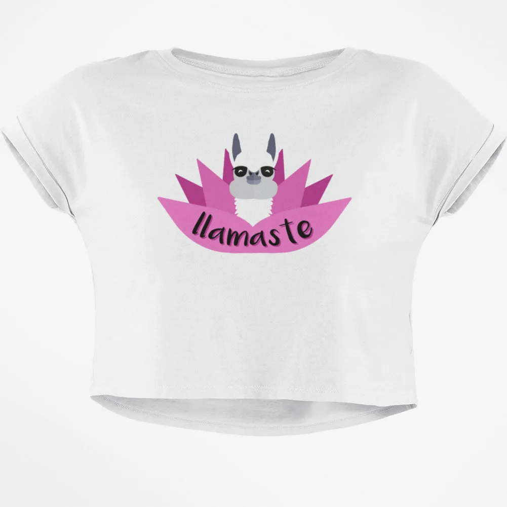 Llamaste Junior Boxy Crop Top T Shirt sold by Old Glory product image thumbnail 3