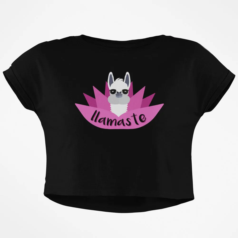Llamaste Junior Boxy Crop Top T Shirt sold by Old Glory