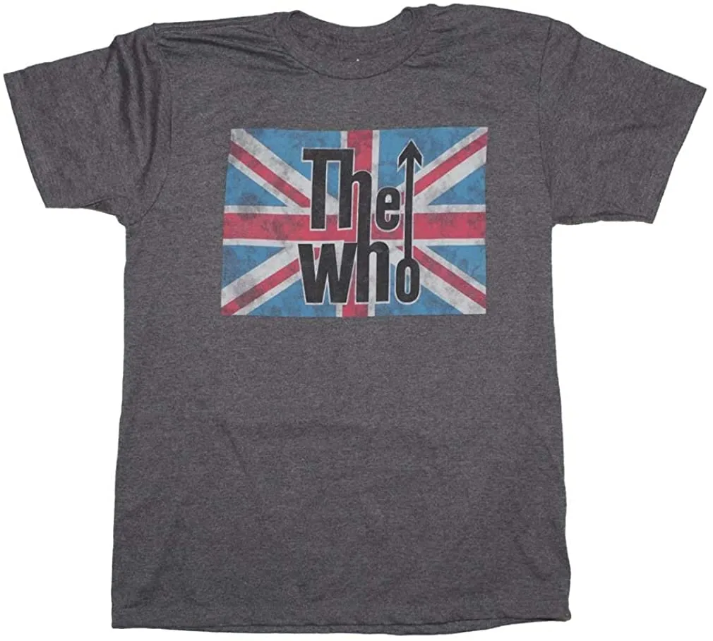 The Who - Union Jack Logo Mens T Shirt sold by Old Glory